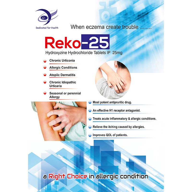 Reko-25 (Hydroxyzine Hydrochloride 25 mg) - Image 3
