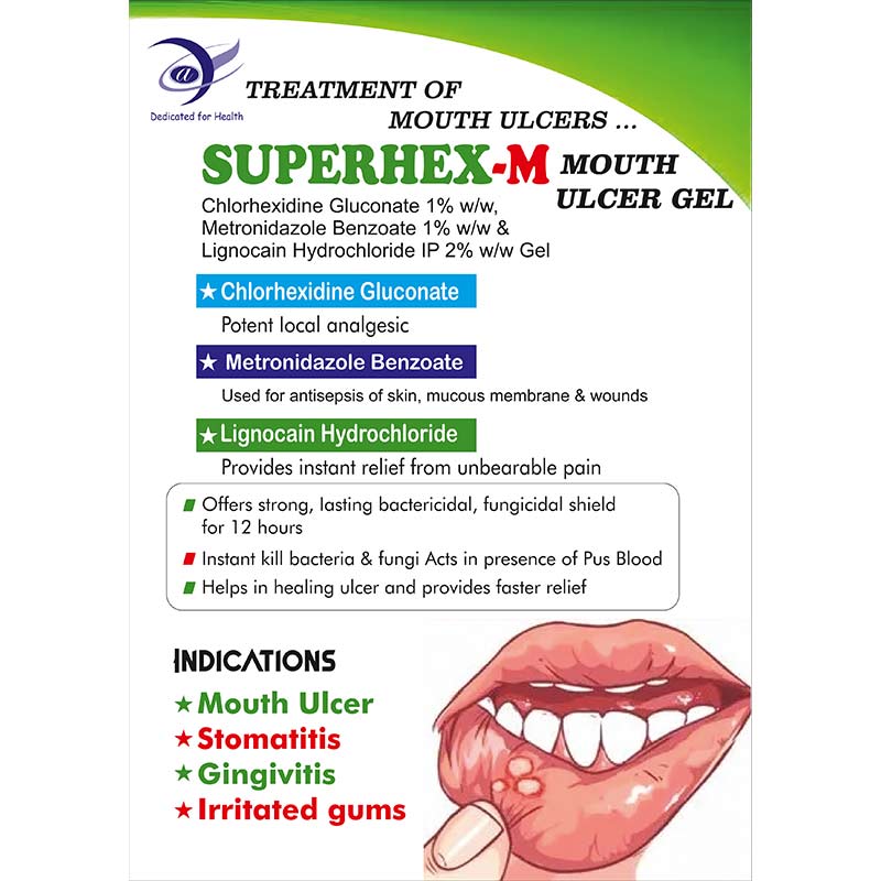 SUPERHEX-M Mouth Ulcer Gel - Image 3
