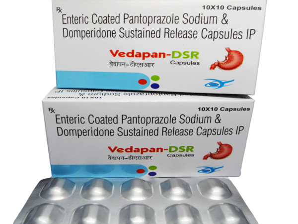Vedapan-DSR (Pantoprazole 40 mg & Domperidone 30 mg)